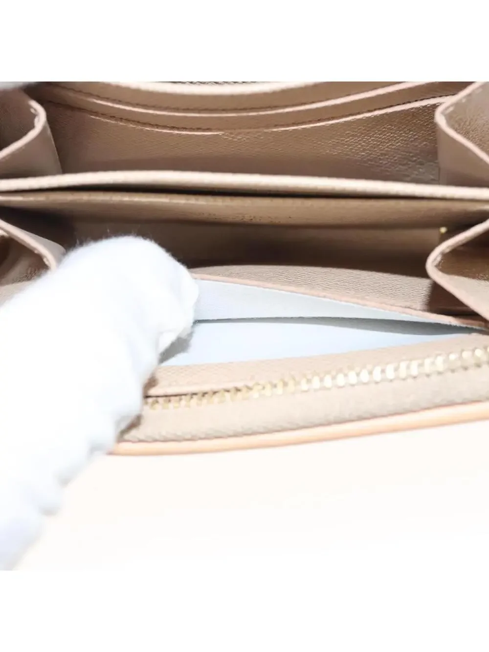 Louis Vuitton Laminated Jacquard Zippy #344156L86B